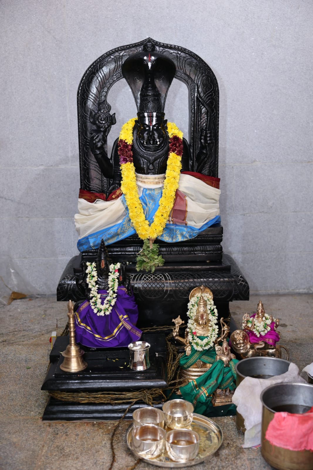 Day - 10 Sri YogaLakshmi Sametha Sri Prayoga Nava Nrusimha Swamy Alaya Prathishta